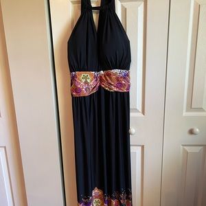 Halter maxi dress